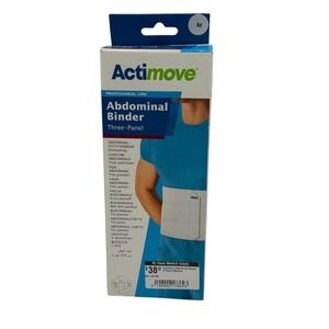 Actimove Professional Line Abdominal Binder Three Panel Medium Size